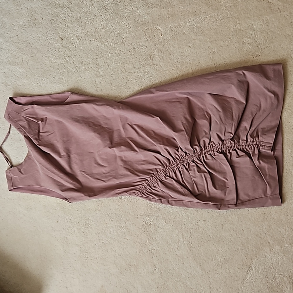 Zara open back mini dress